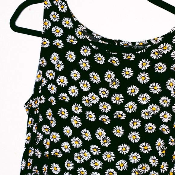 Cotton On Daisy Print Sleeveless Mini Dress - Picture 3 of 4